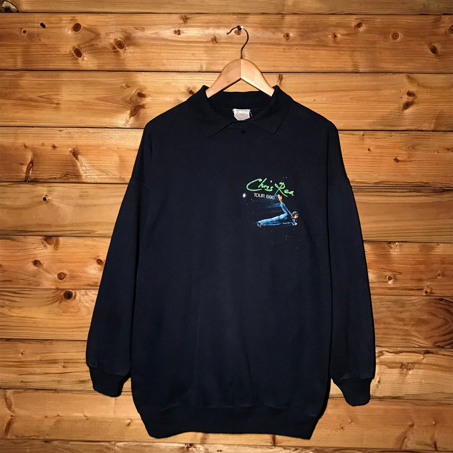 1990 Chris Rea Road To Hell Europe Tour sweatshirt