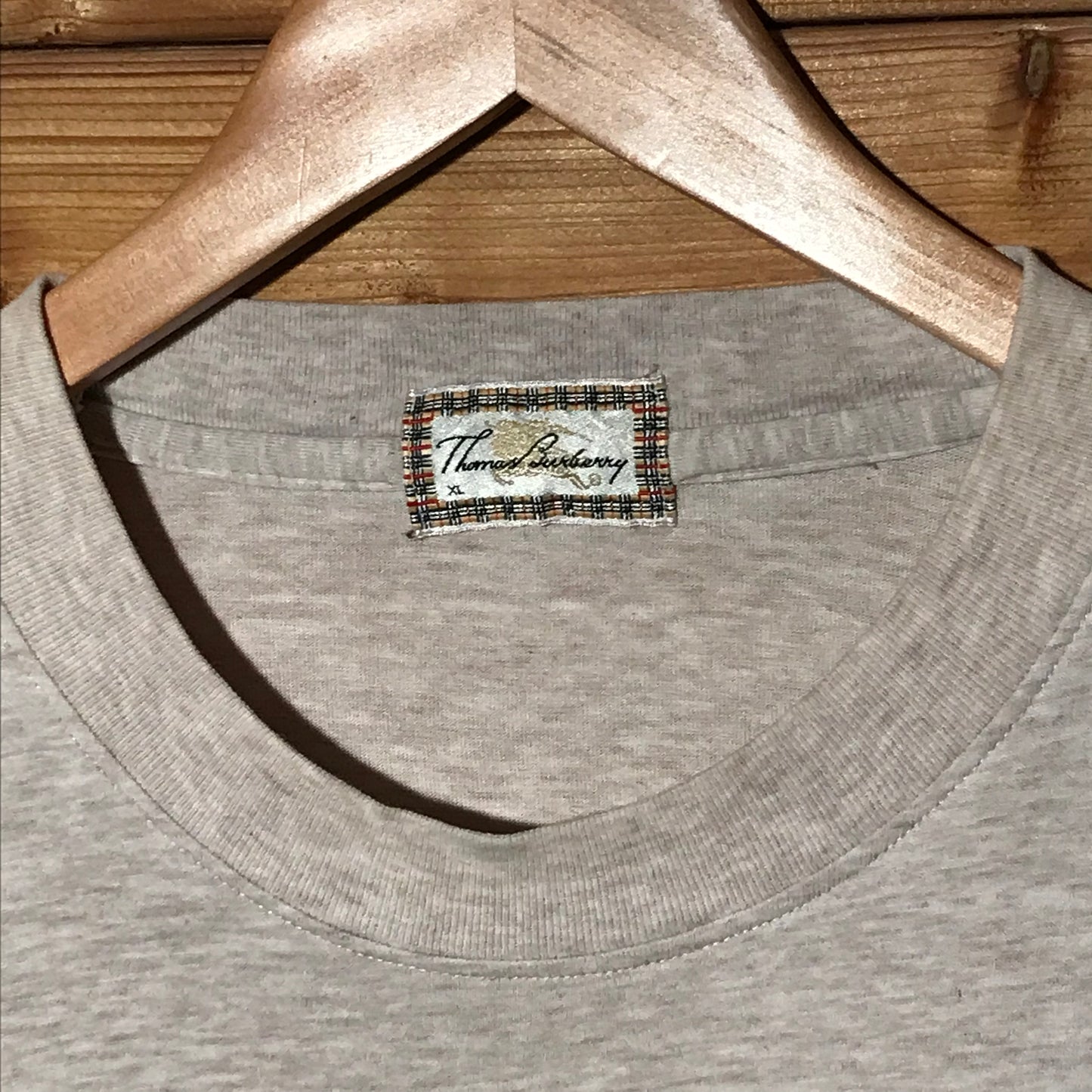 90s Thomas Burberry Sportswear Spellout t shirt