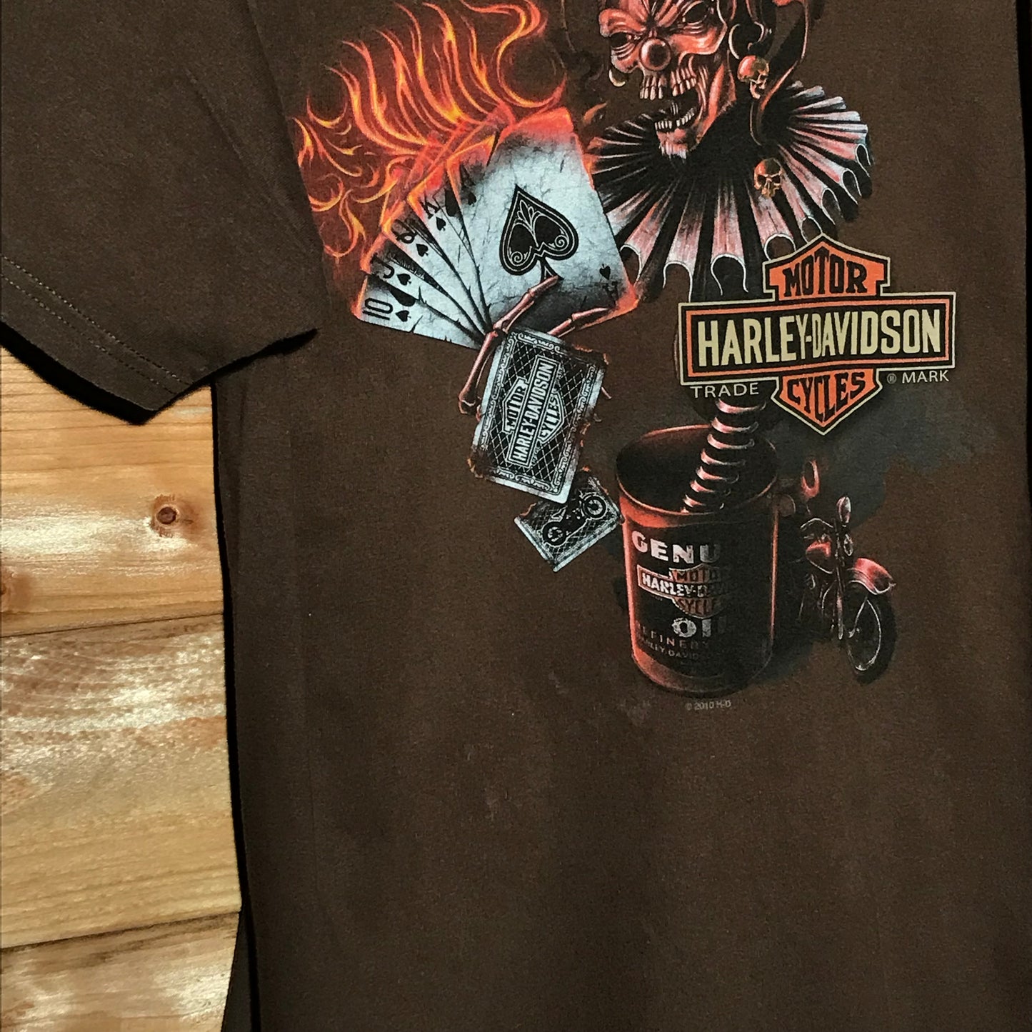 2010 Harley Davidson x DSM Las Vegas Nevada t shirt