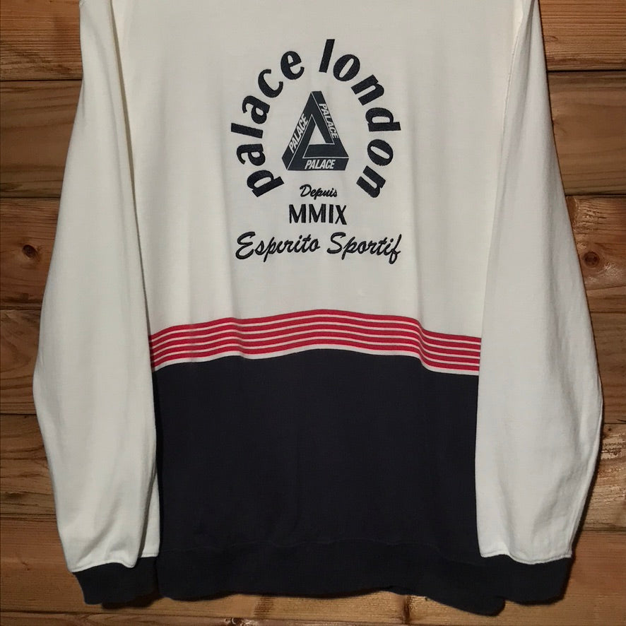 2018 Palace Esperito Sportif Collared sweatshirt