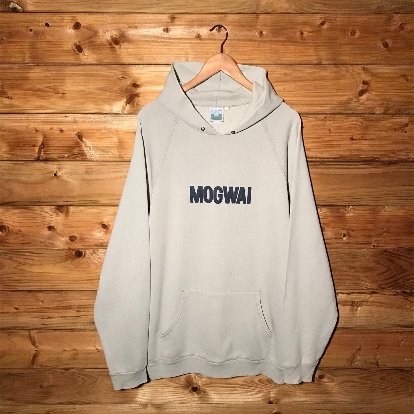 90s Mogwai Centre Spellout Band hoodie