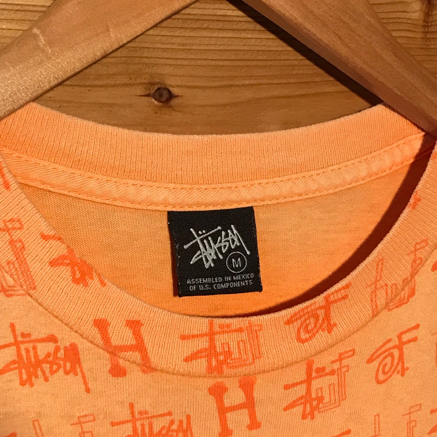 2006 Stüssy x HUF Stuf Multi Print t shirt