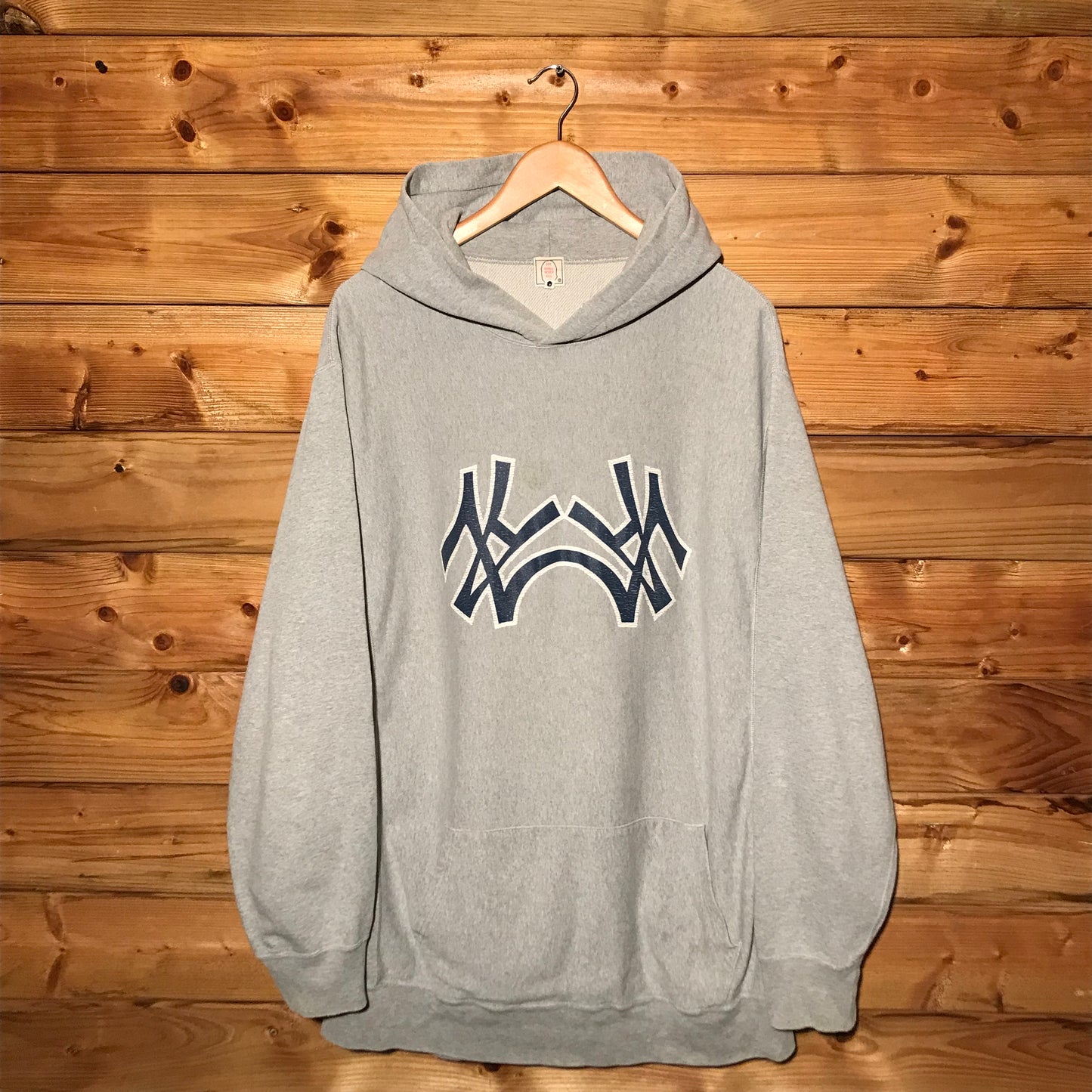 2001 Bape, A Bathing Ape x Neighborhood Yankees Logo hoodie