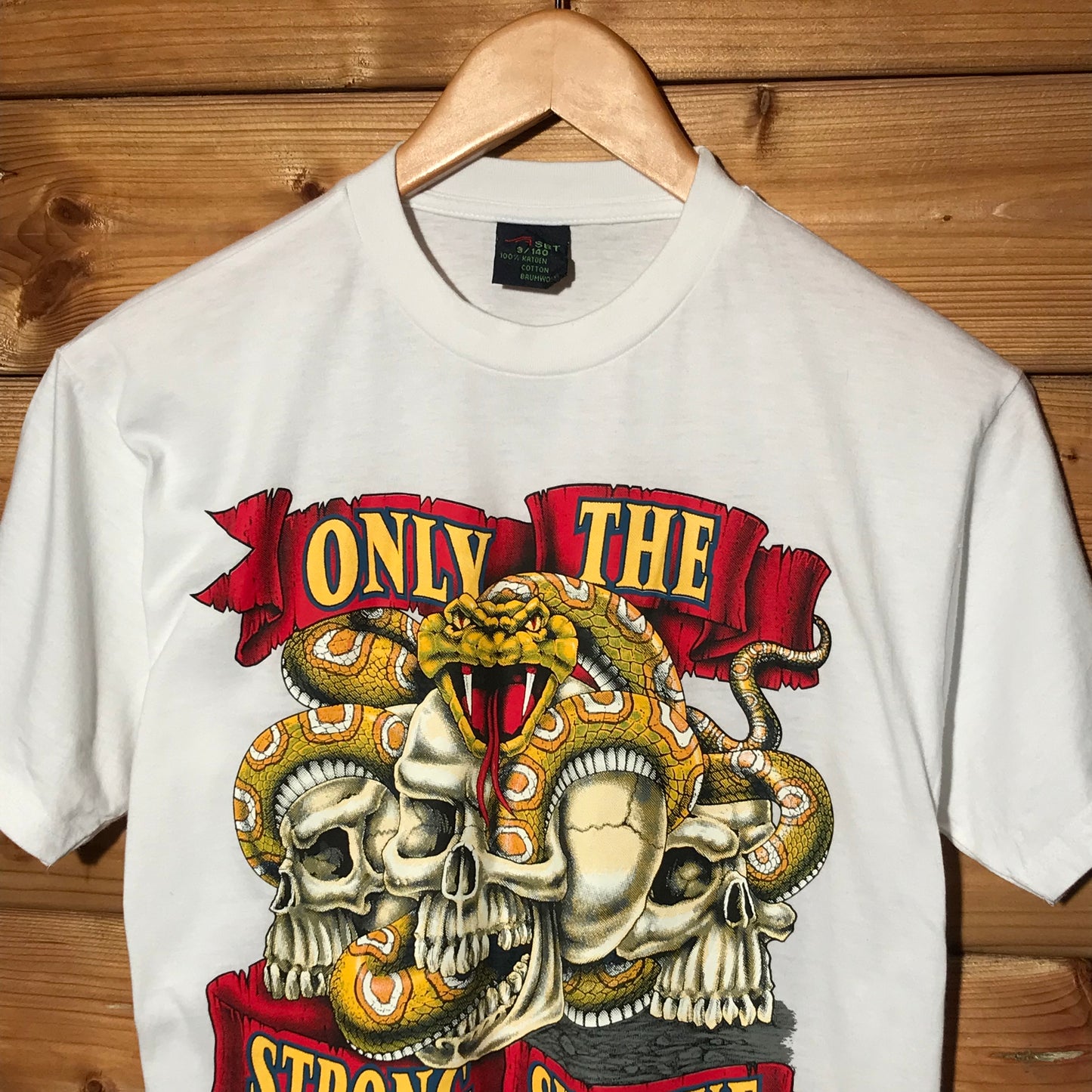 1991 Air Waves Only The Strong Survive t shirt