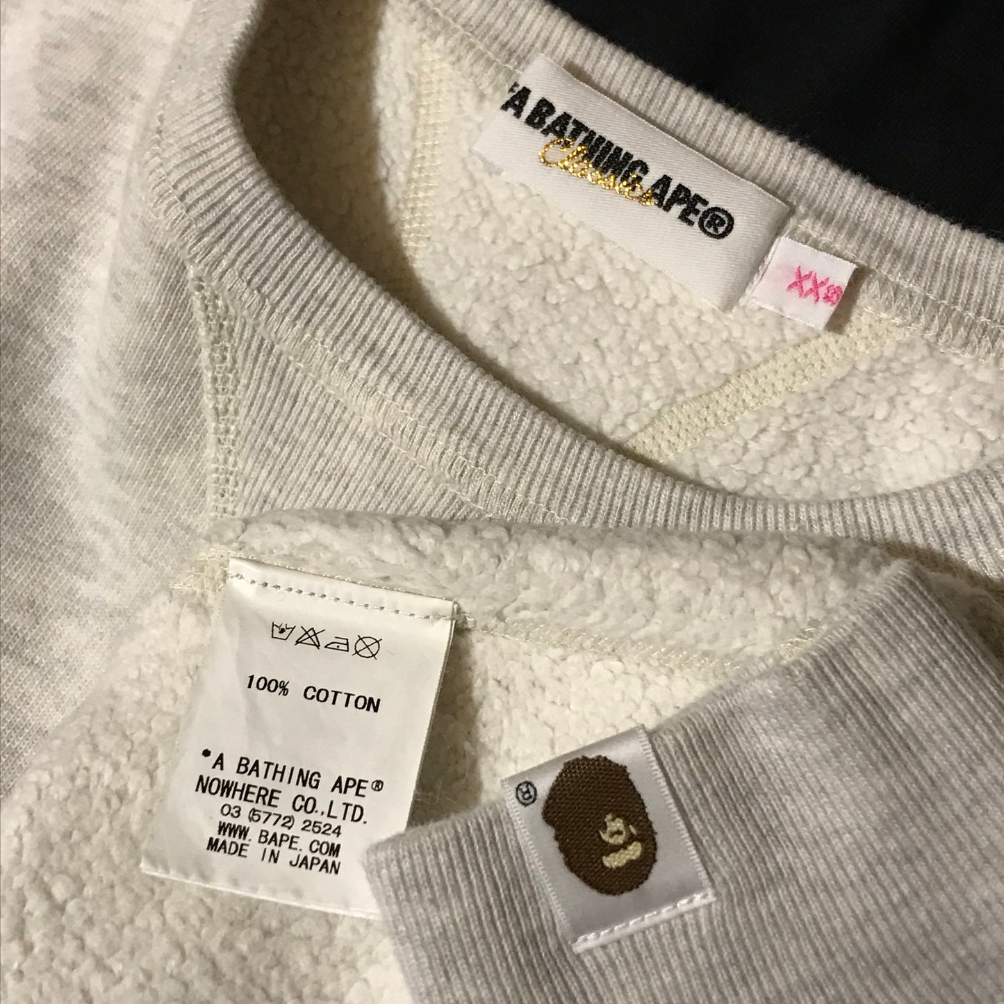 Bape, A Bathing Ape Sweat Shirt Arc Spellout sweatshirt