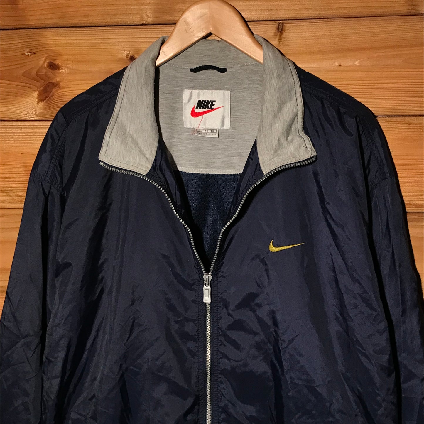 90s Nike Essentials Double Swoosh windbreaker jacket