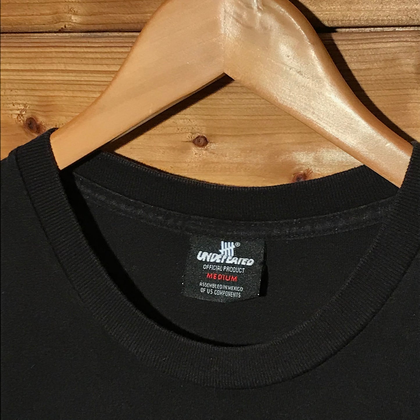 2009 Stüssy x Undefeated x Mad Hectic Full Metallic Jacket t shirt