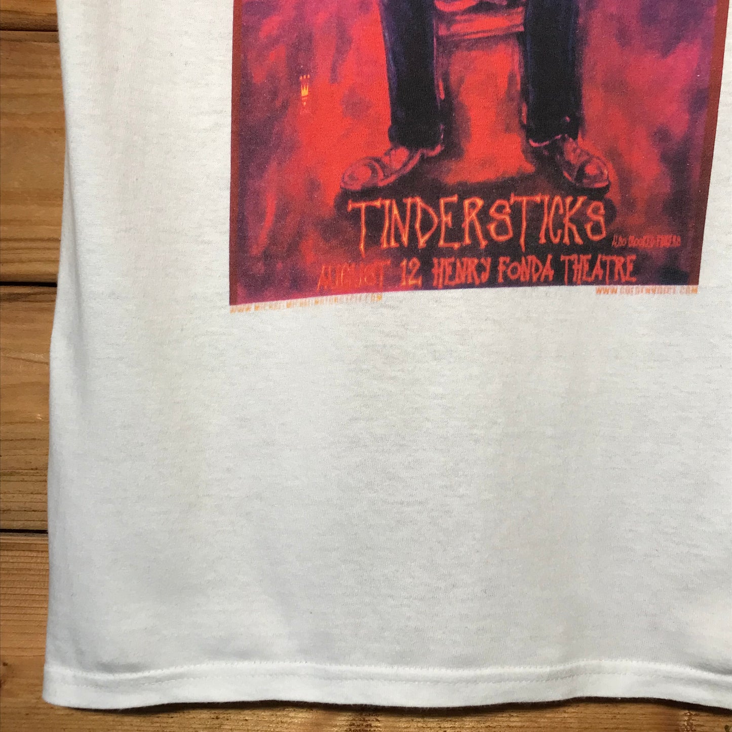 Tindersticks 2003 Henry Fonda Theater Concert Poster t shirt