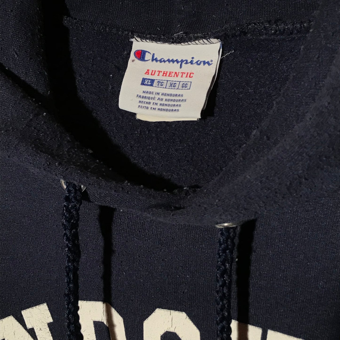 Champion Andover Hockey Team Centre Spellout hoodie