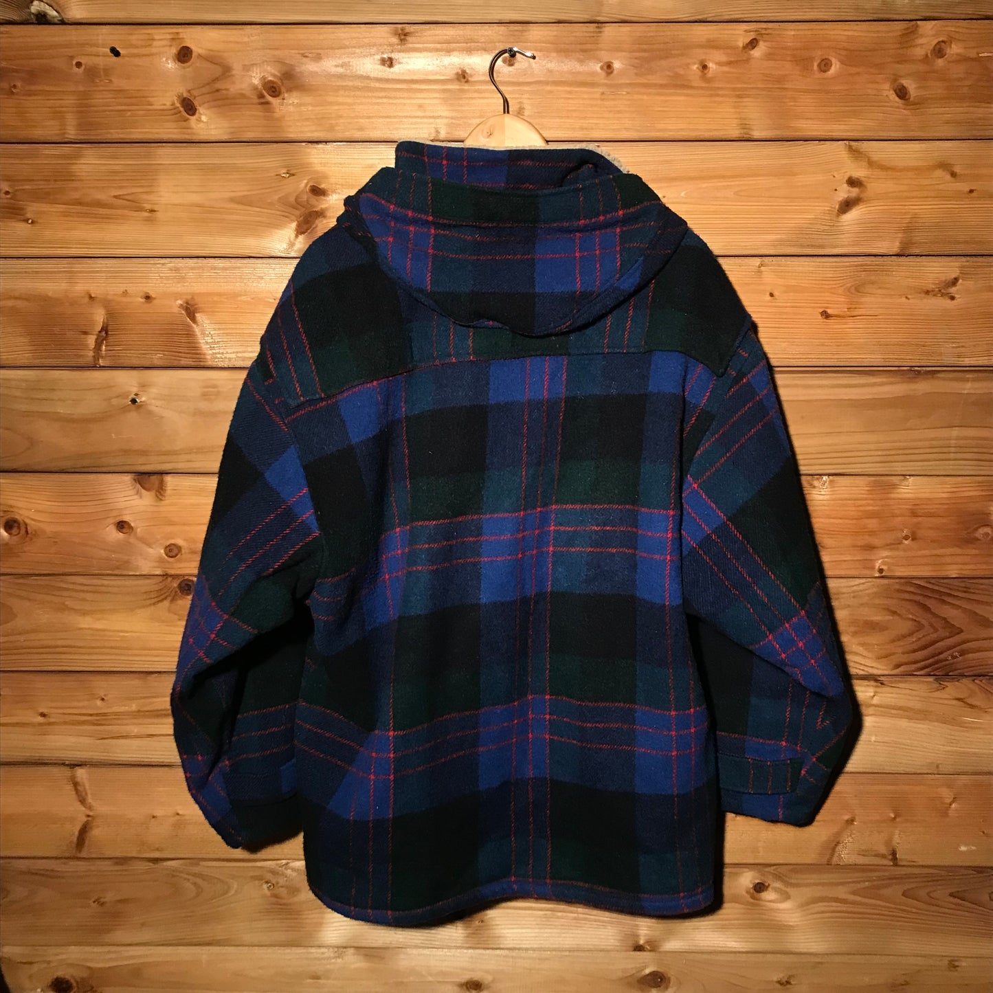 Levis Tartan Plaid Duffle jacket