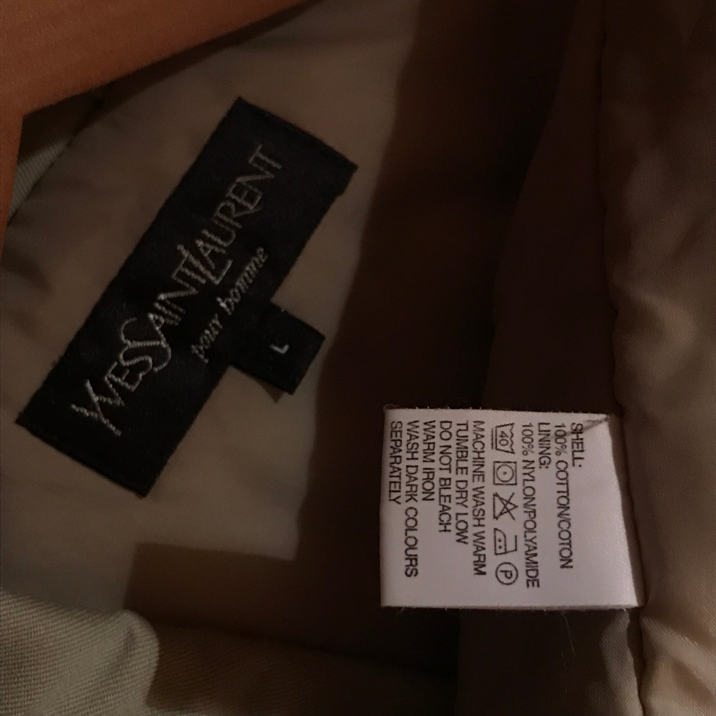 Yves Saint Laurent Essentials harrington jacket