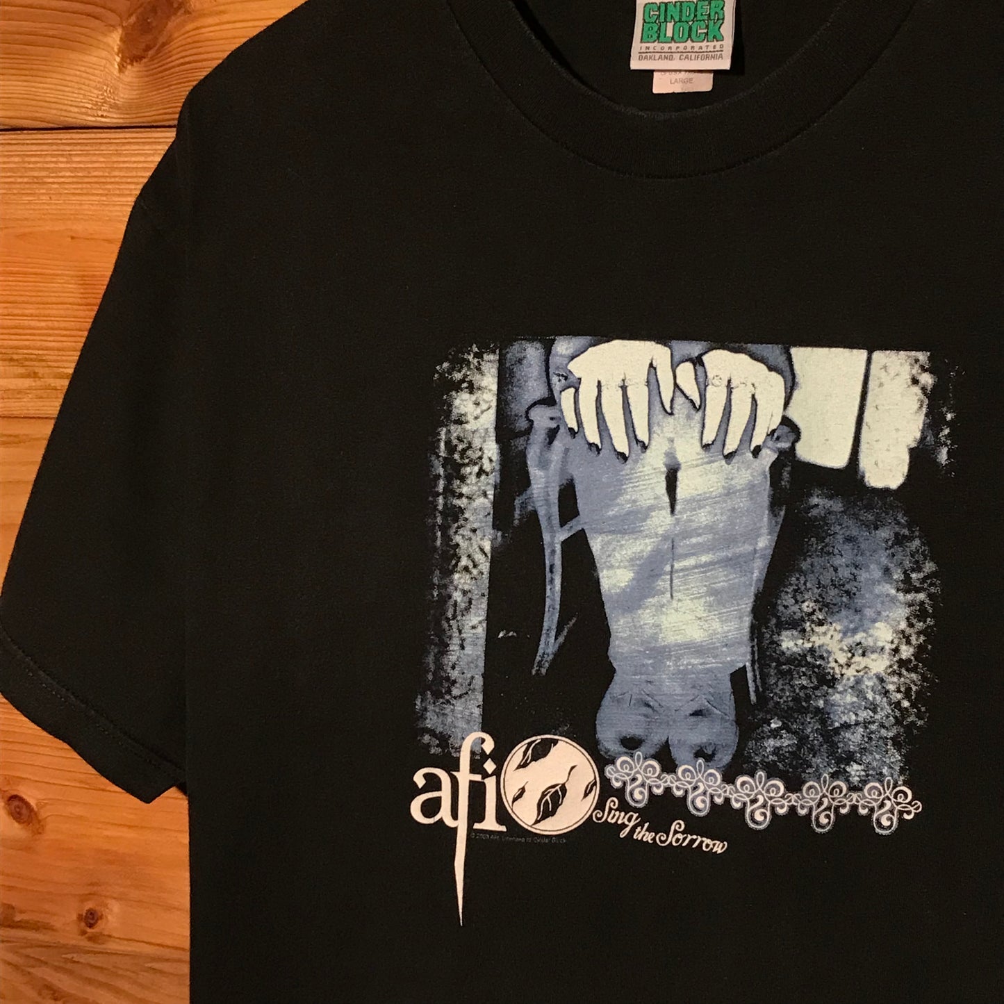 2003 AFI Sing The Sorrow Album t shirt