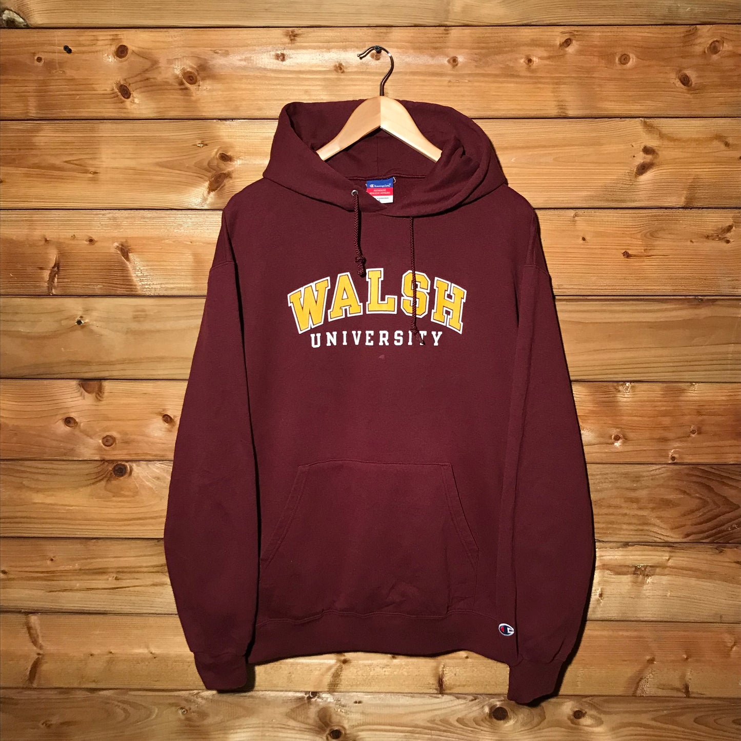 Champion Walsh University Arc Spellout hoodie