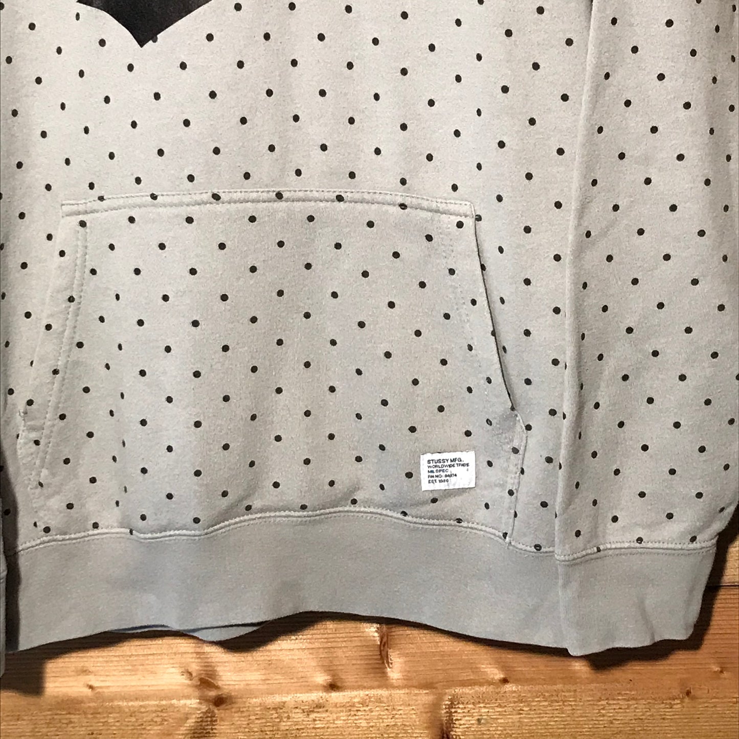 Stüssy Polka Dot Spellout hoodie