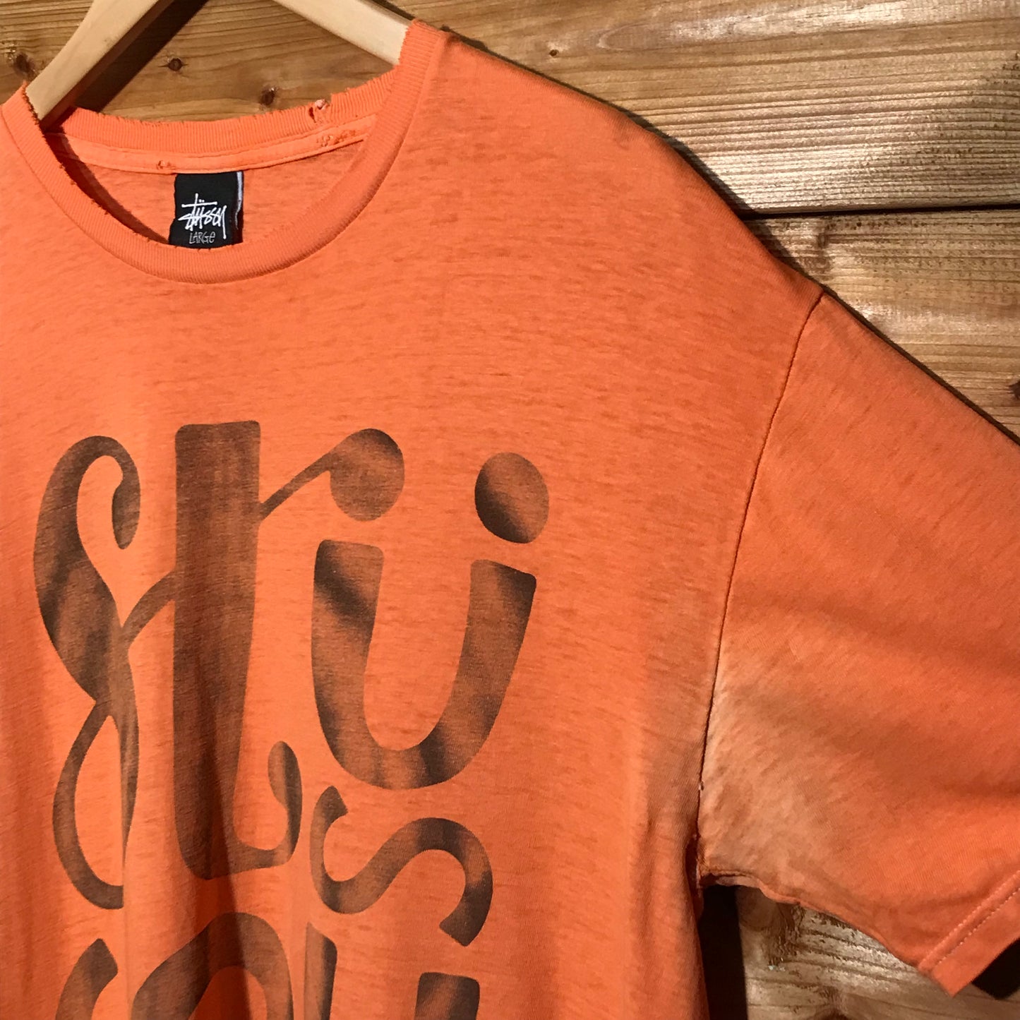 Stüssy x Parra abstract t shirt