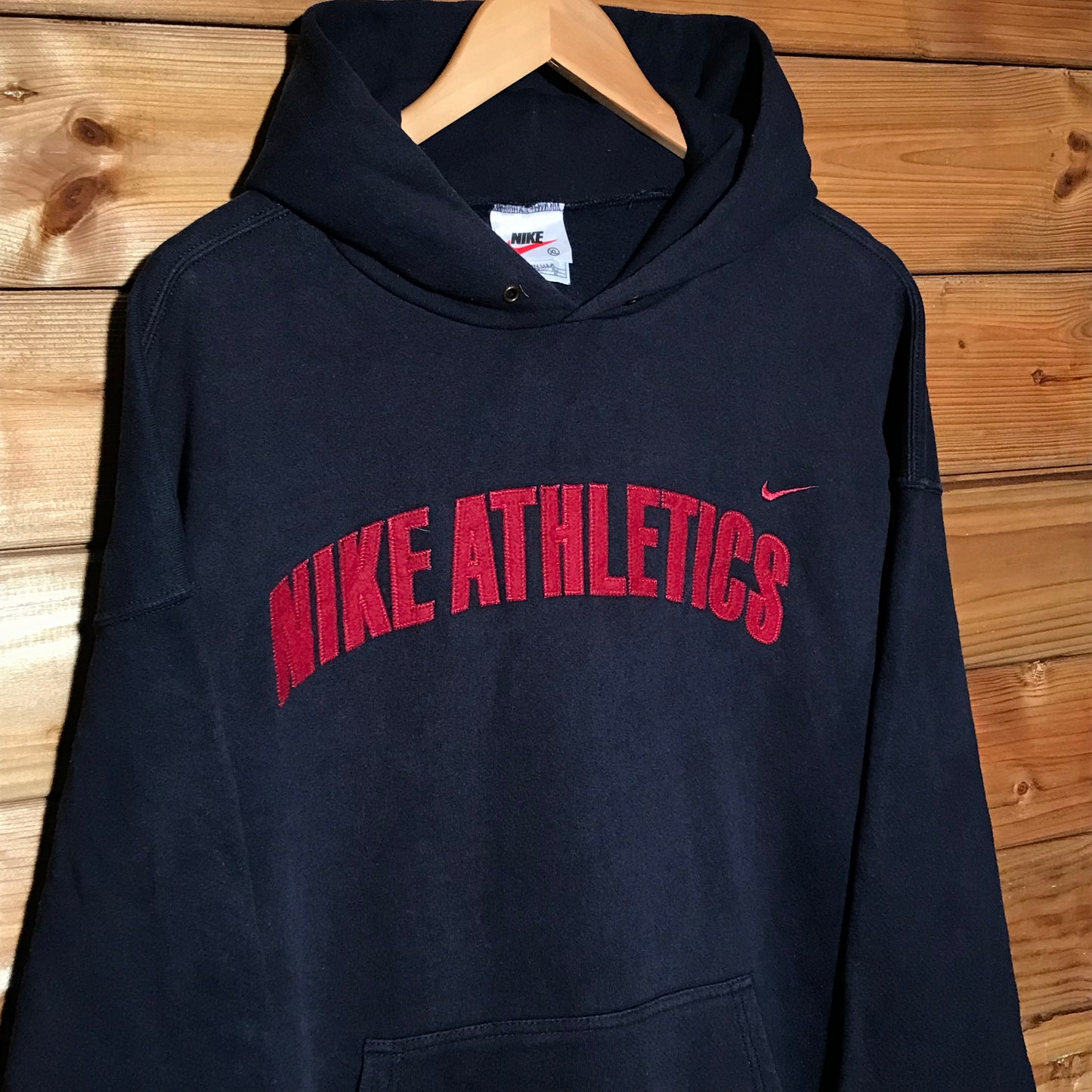 90s Nike Athletics Arc Spellout hoodie