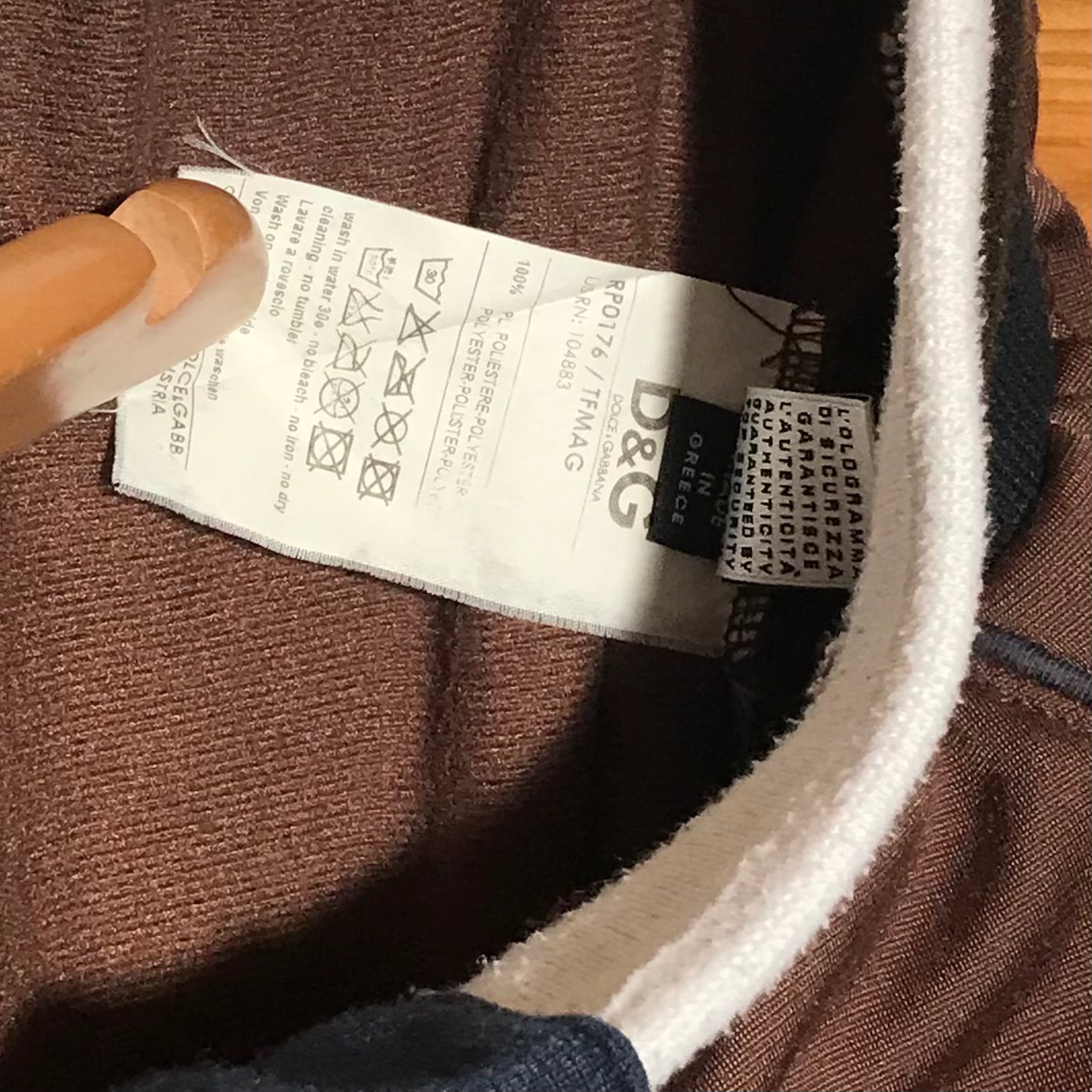 Dolce and Gabbana Piping tracksuit sweatpants