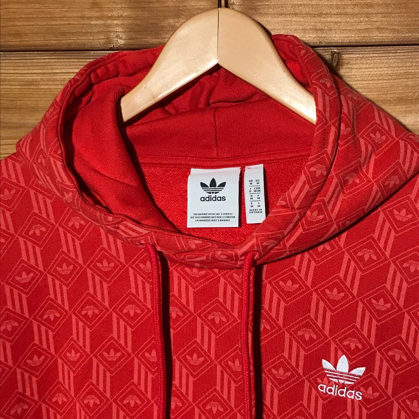 Adidas Trefoil Monogram hoodie