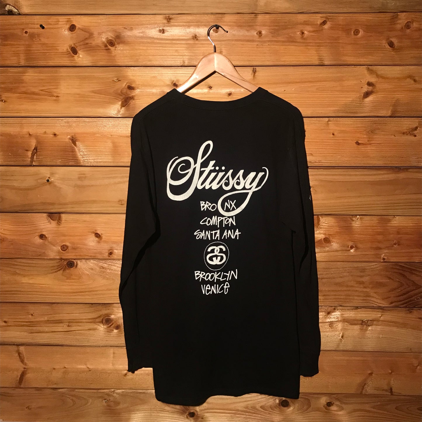 Stüssy International Flags long sleeve t shirt