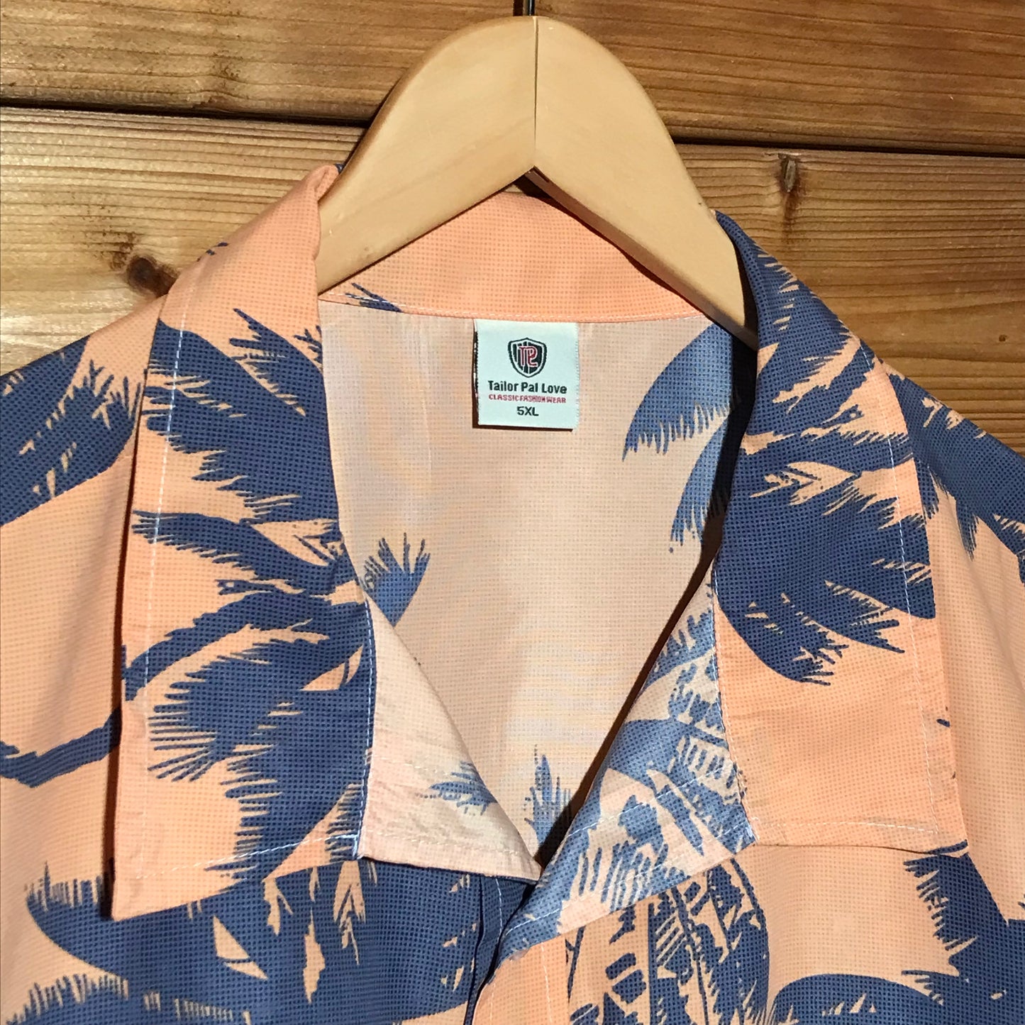 Tailor Pal Love Palm Trees rayon shirt
