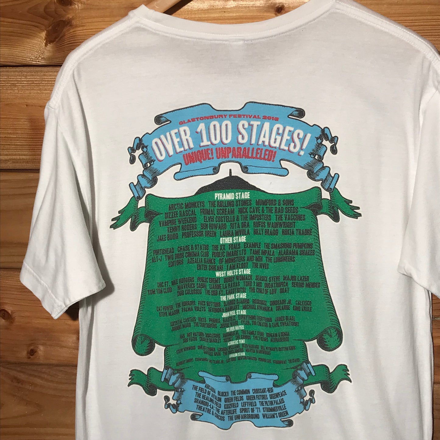 2013 Glastonbury Festival t shirt