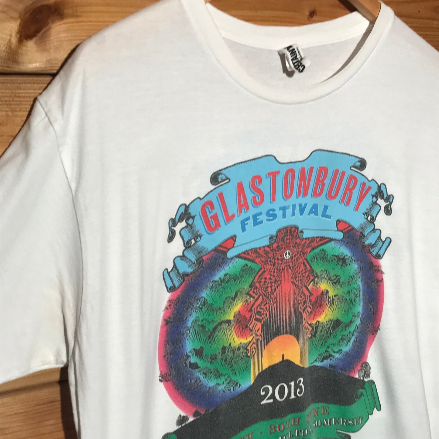 2013 Glastonbury Festival t shirt