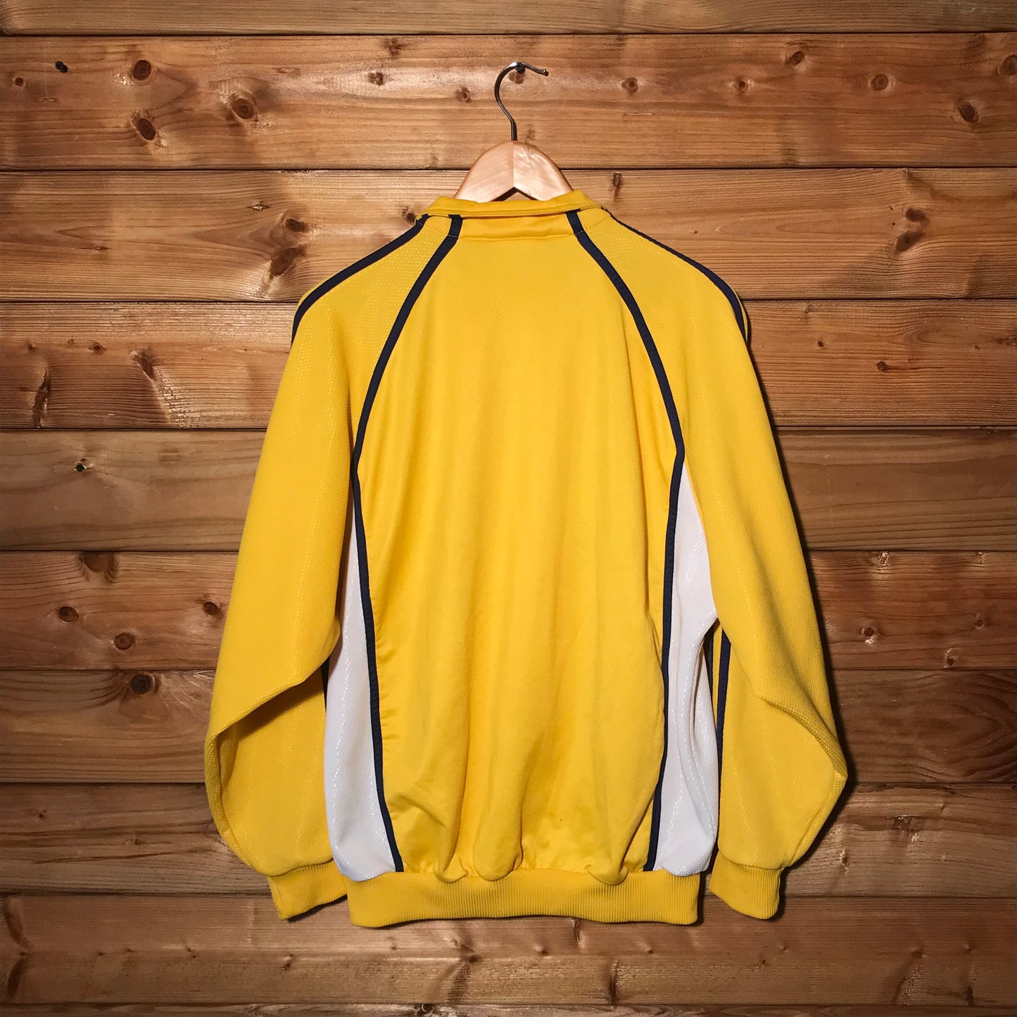 90s Adidas Striped Mesh track jacket