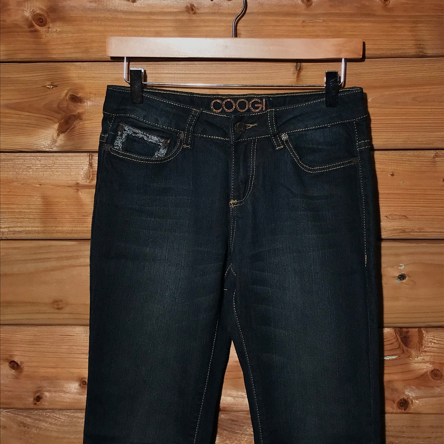 Coogi Australia Paisley denim jeans