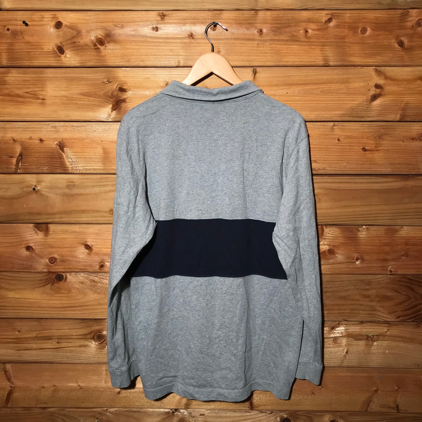 Hanon Spellout long sleeve polo t shirt