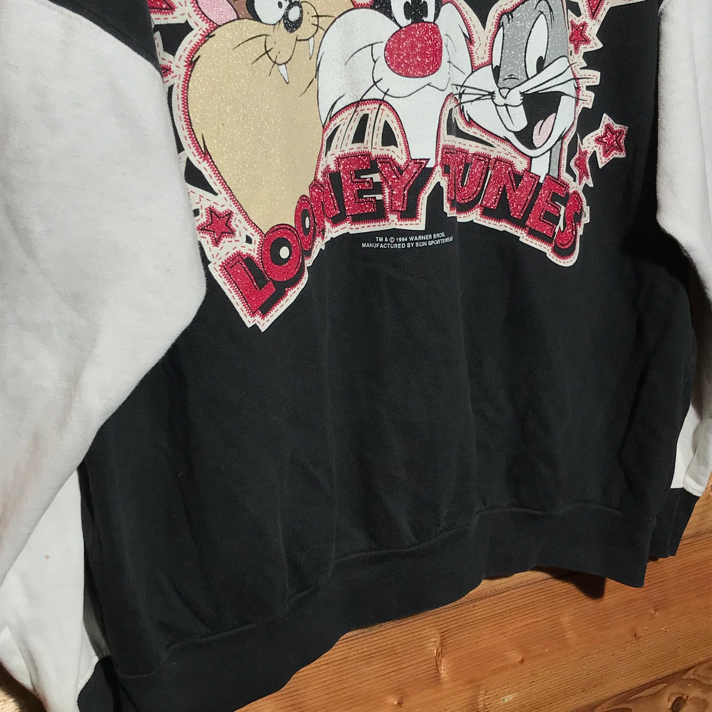 1994 Looney Tunes Taz54 varsity jacket