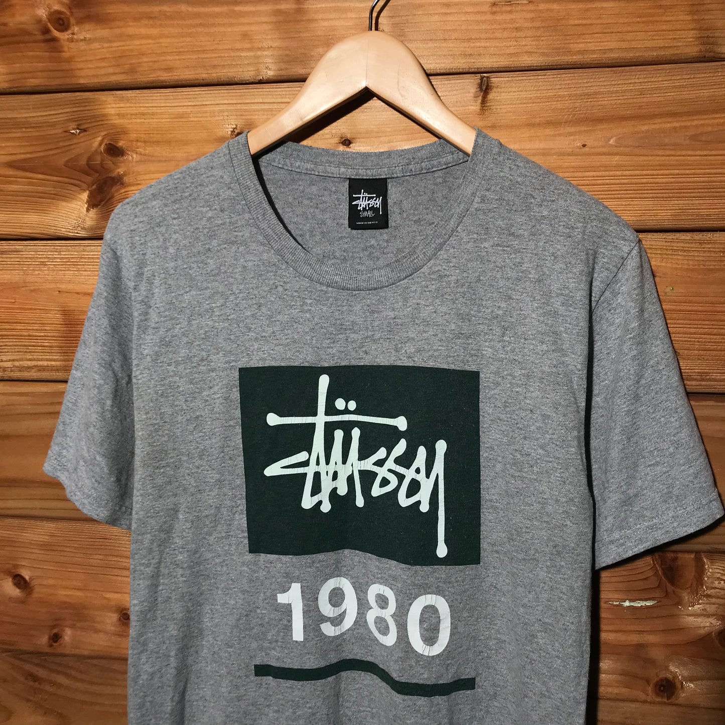 Stüssy 1980 Script Spellout t shirt