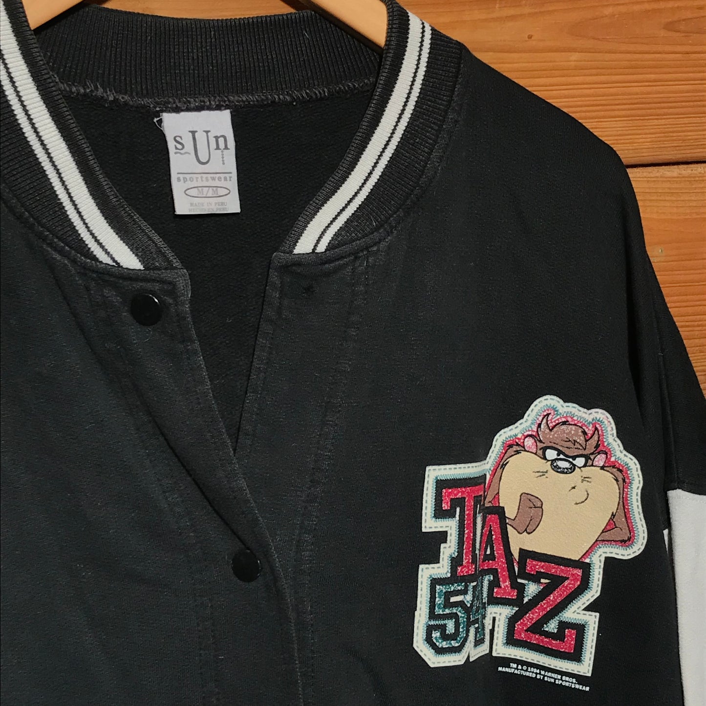1994 Looney Tunes Taz54 varsity jacket