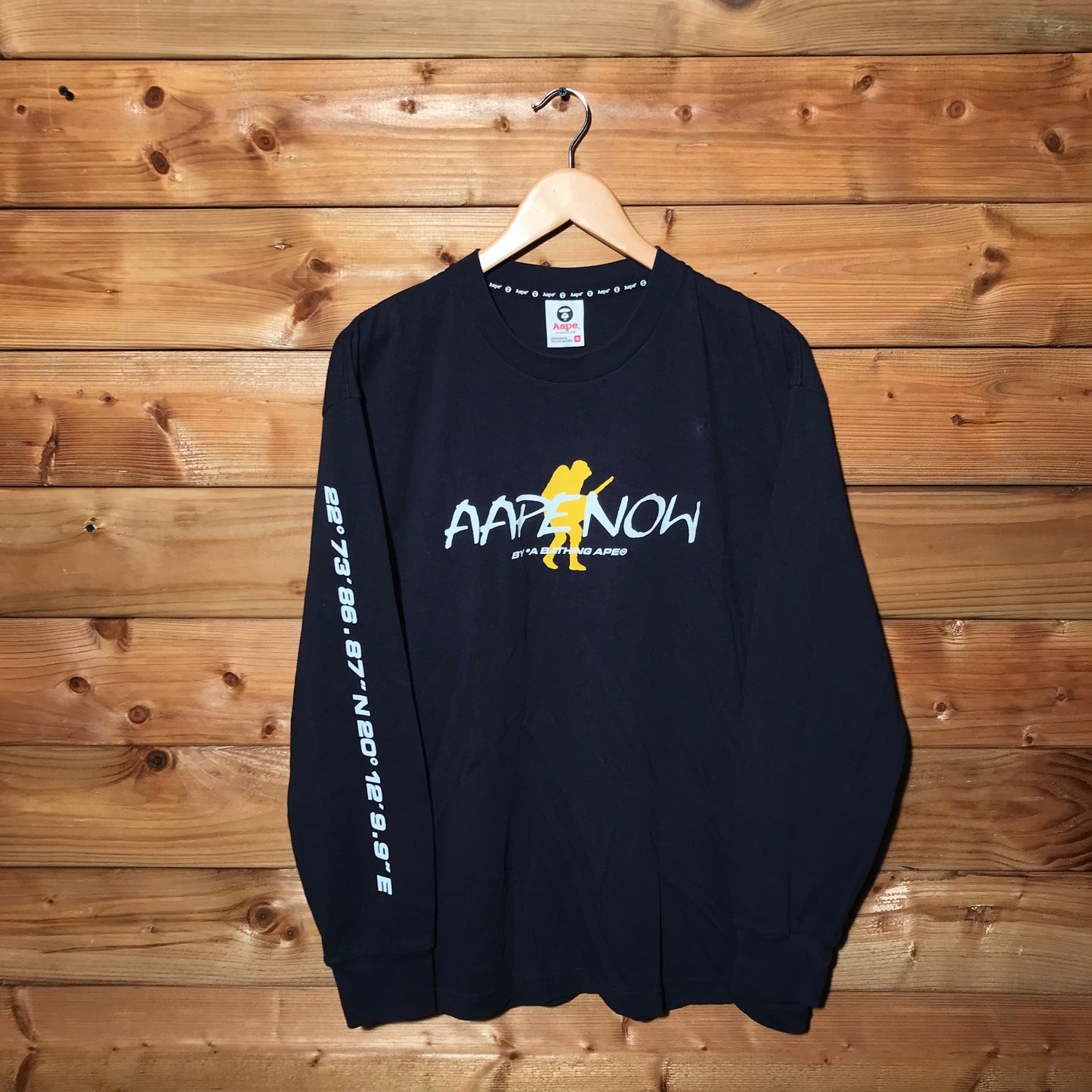 Aape Now, A Bathing Ape long sleeve t shirt