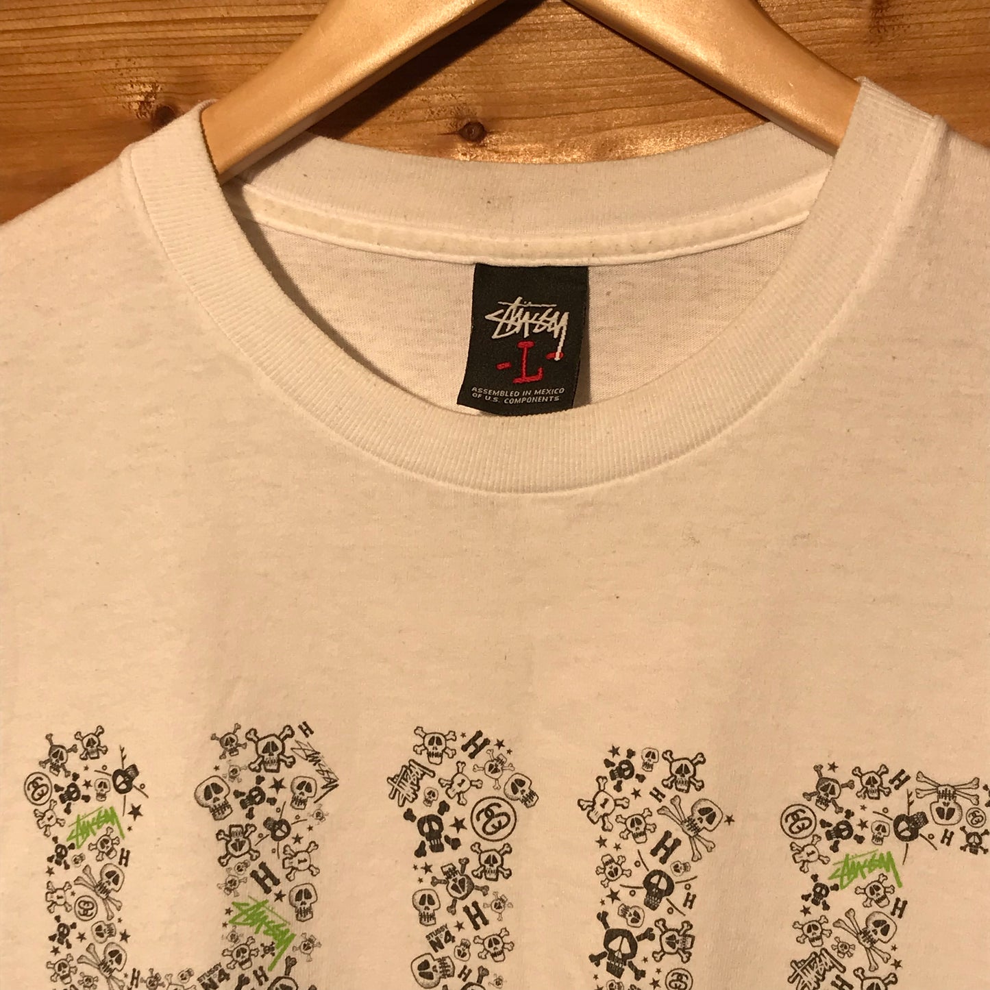 2008 Stüssy x HUF Los Angeles t shirt