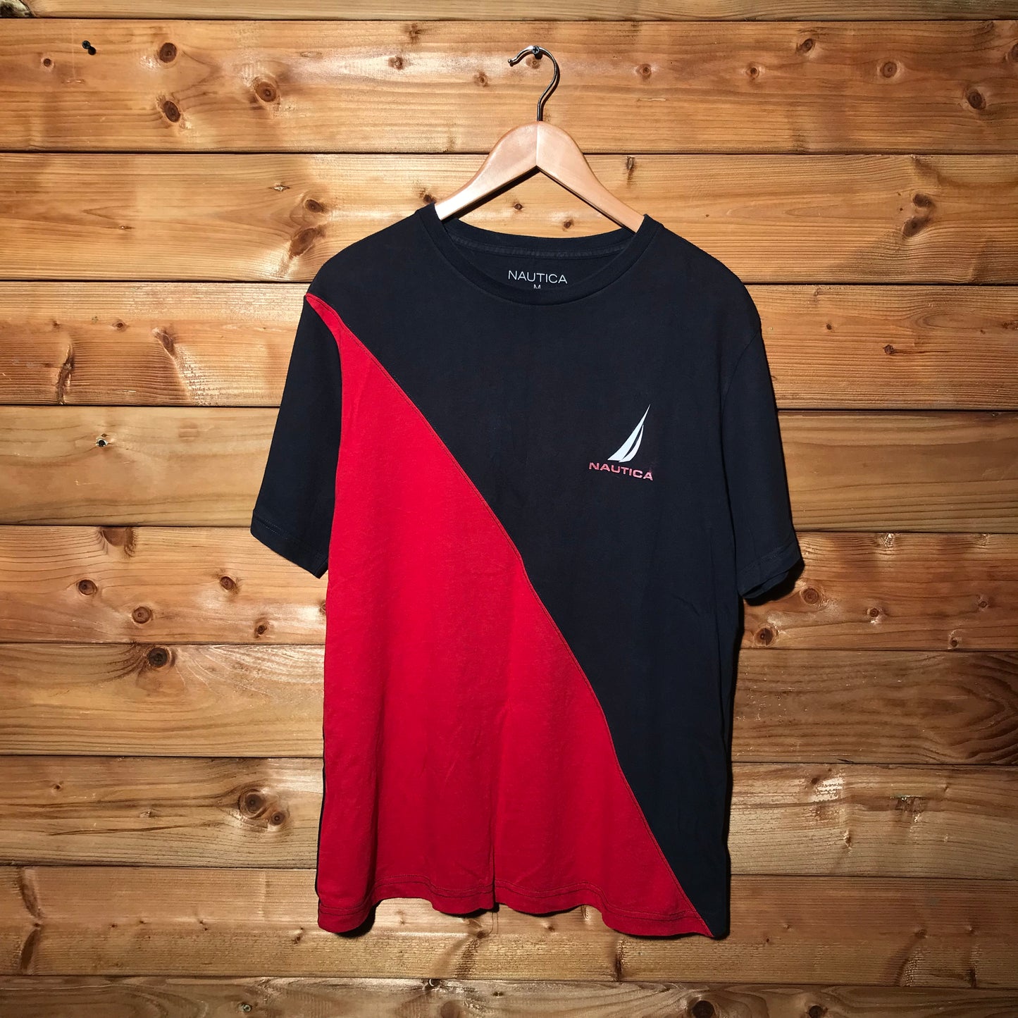 Nautica essentials split t shirt