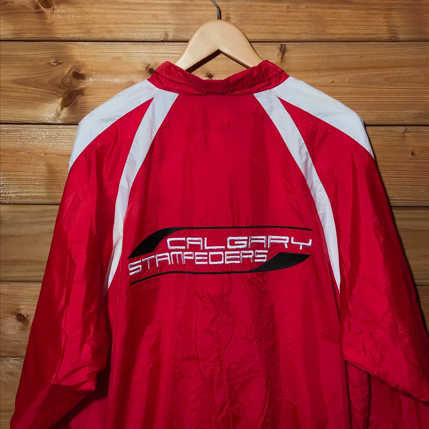 Puma CFL Calgary Stampeders windbreaker jacket