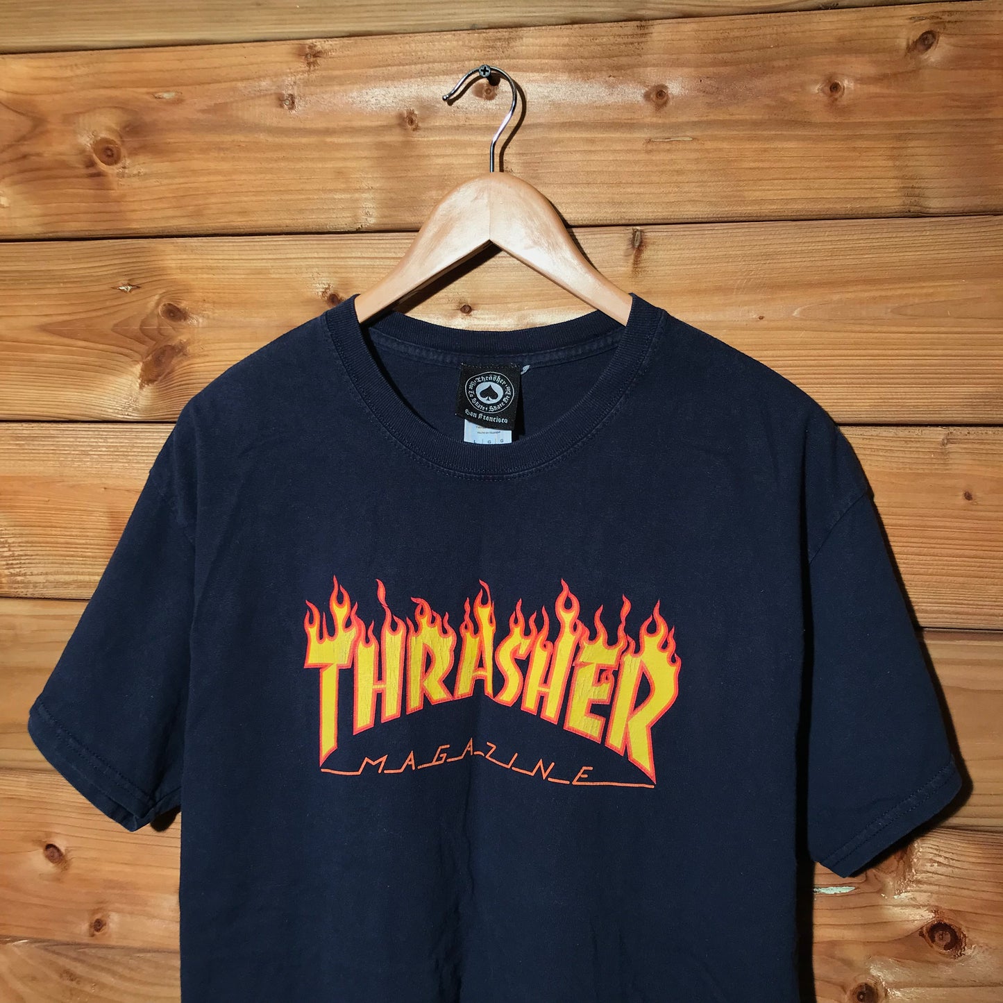 Thrasher Skate Magazine flame logo t shirt