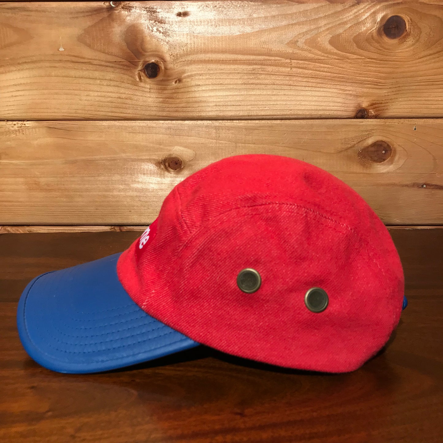 Supreme Two Tone Denim camp cap