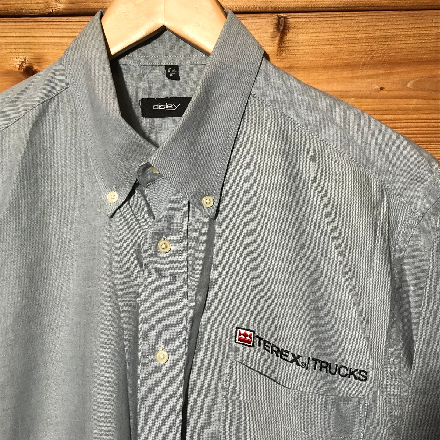 Disley Terex Trucks button shirt