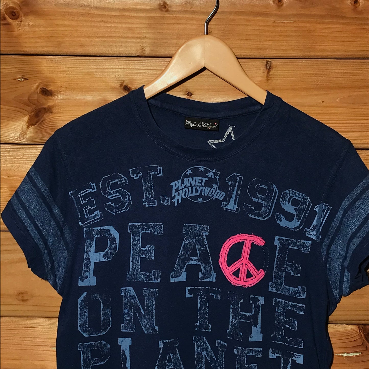 Planet Hollywood World Peace t shirt