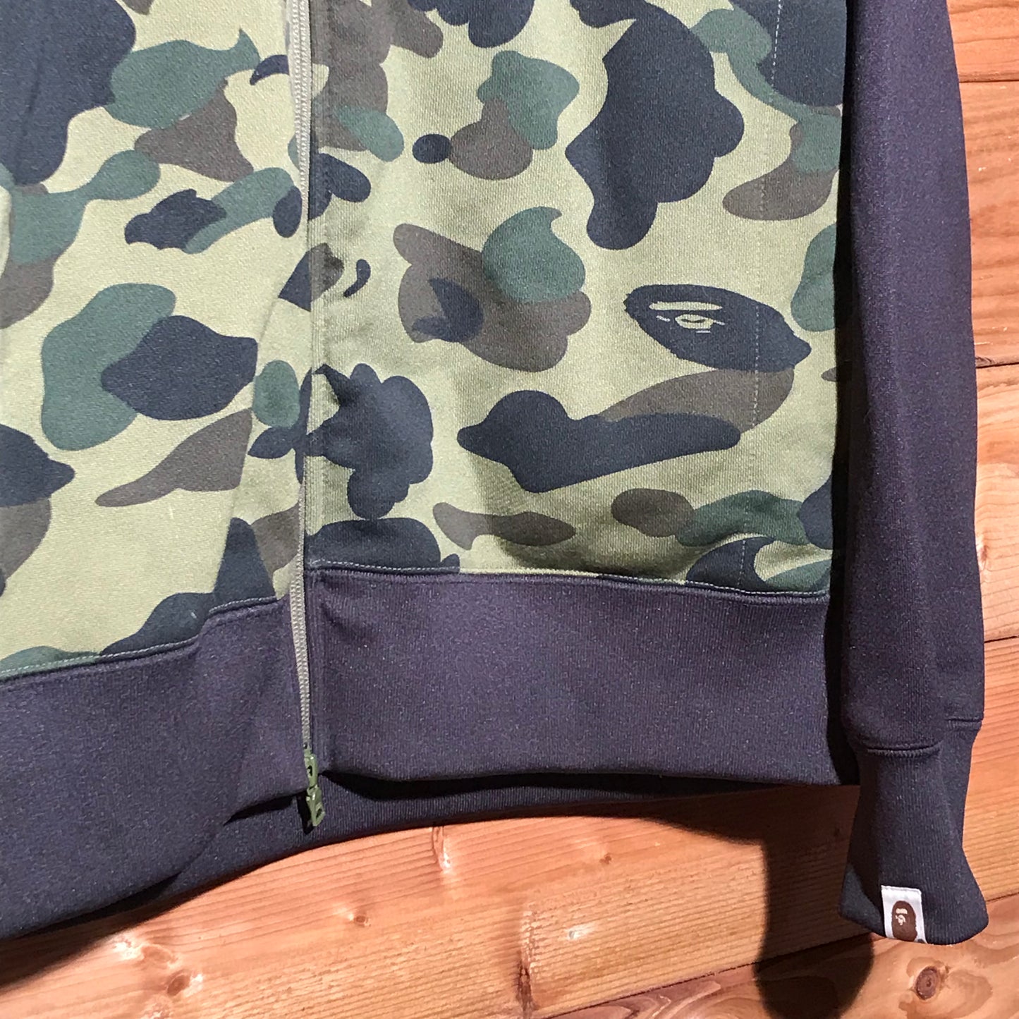 Bape, A Bathing Ape Army Camo track jacket