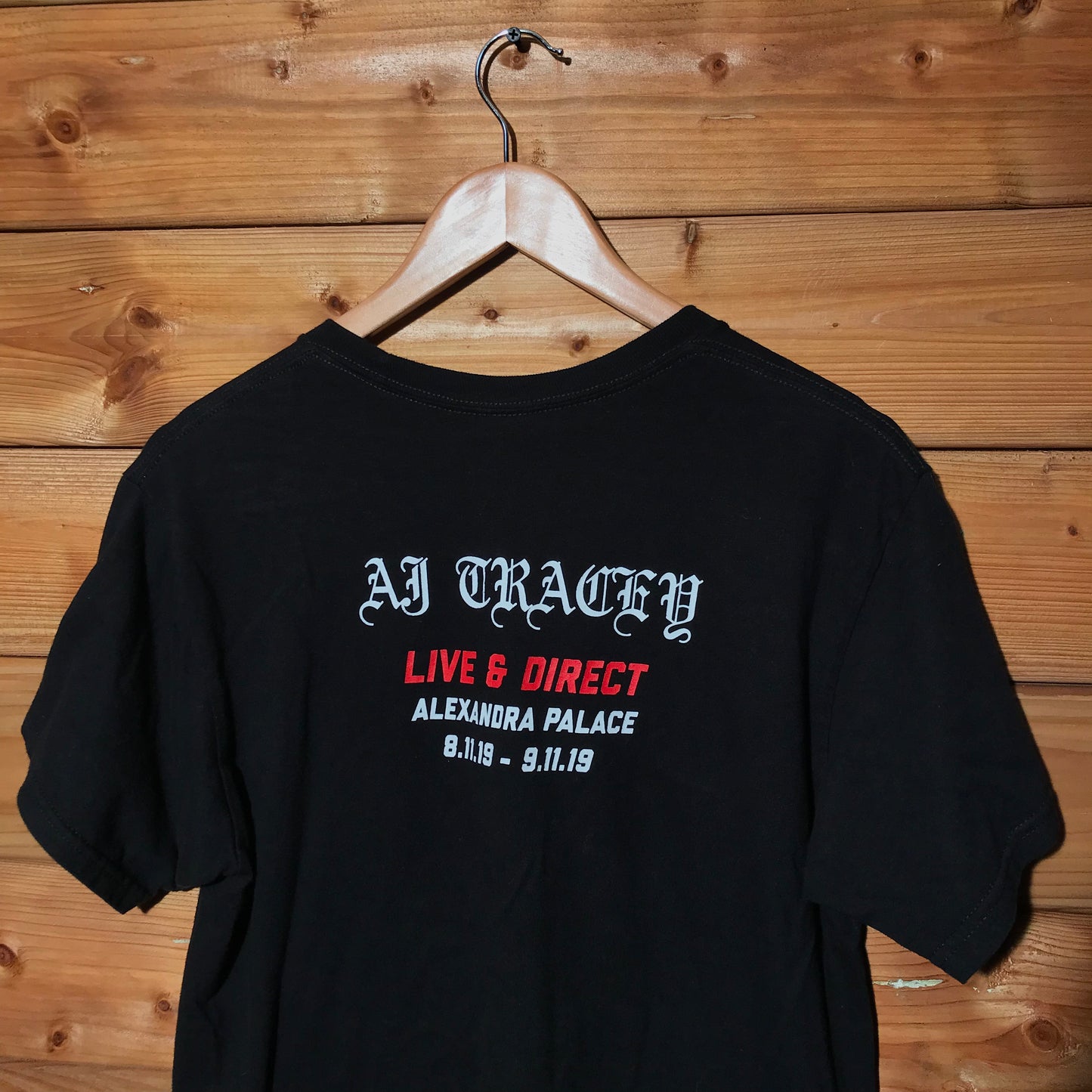 Places + Faces x AJ Tracey Concert t shirt