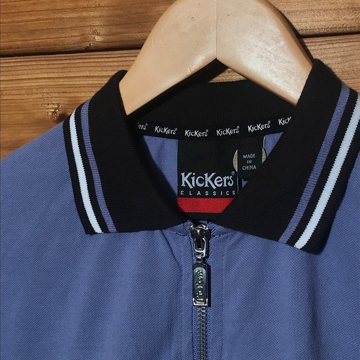 Kickers Spellout polo t shirt
