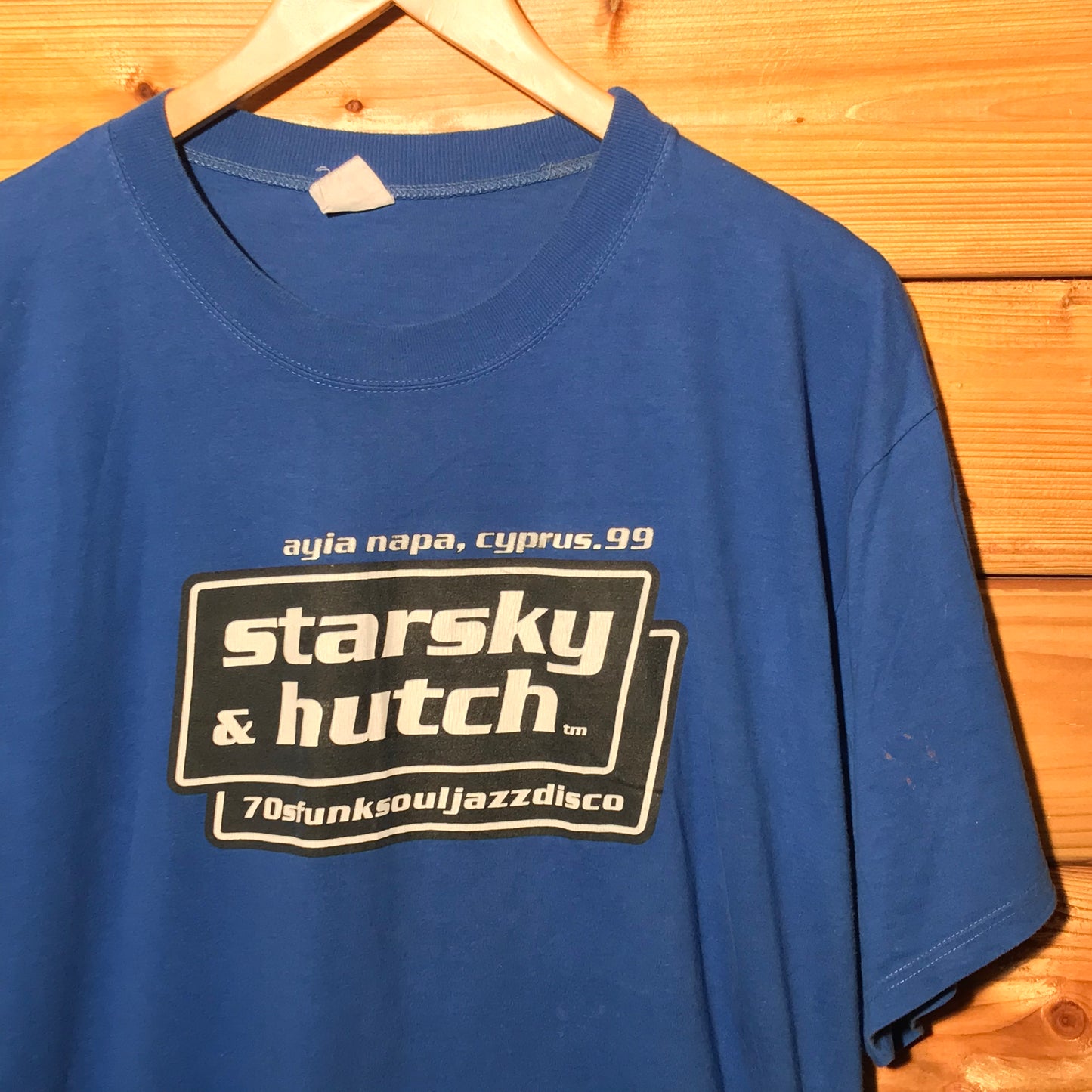 1999 Starsky and Hutch Ayia Napa Club t shirt