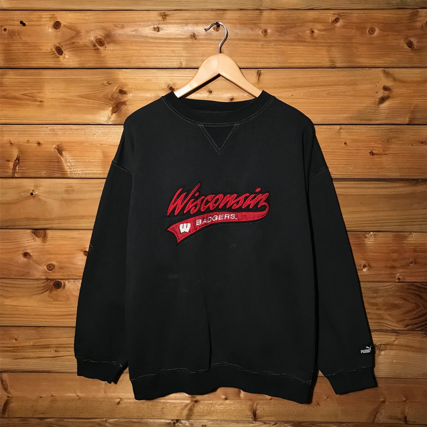 90s Puma Team Wisconsin Badgers sweatshirt