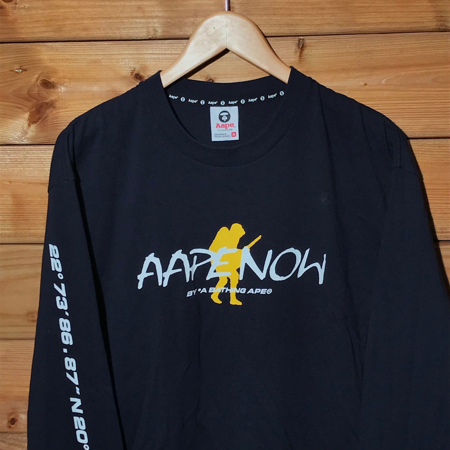 Aape Now, A Bathing Ape long sleeve t shirt