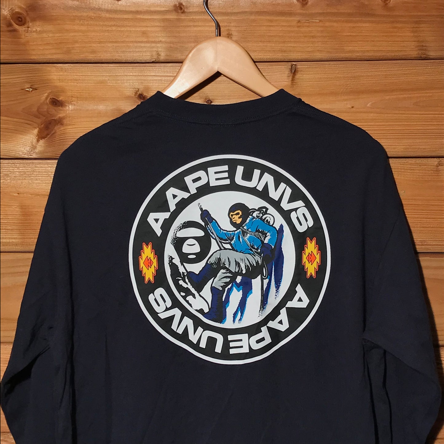Aape Now, A Bathing Ape long sleeve t shirt