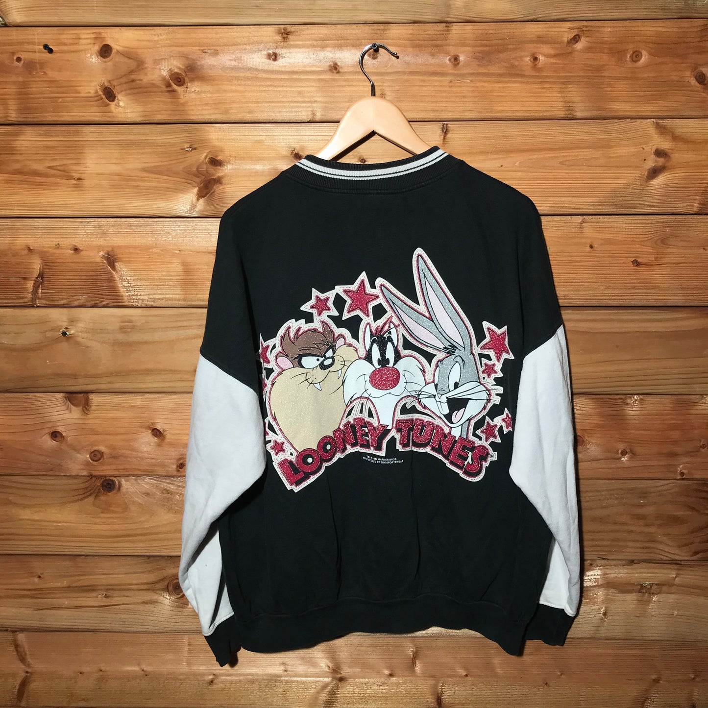 1994 Looney Tunes Taz54 varsity jacket