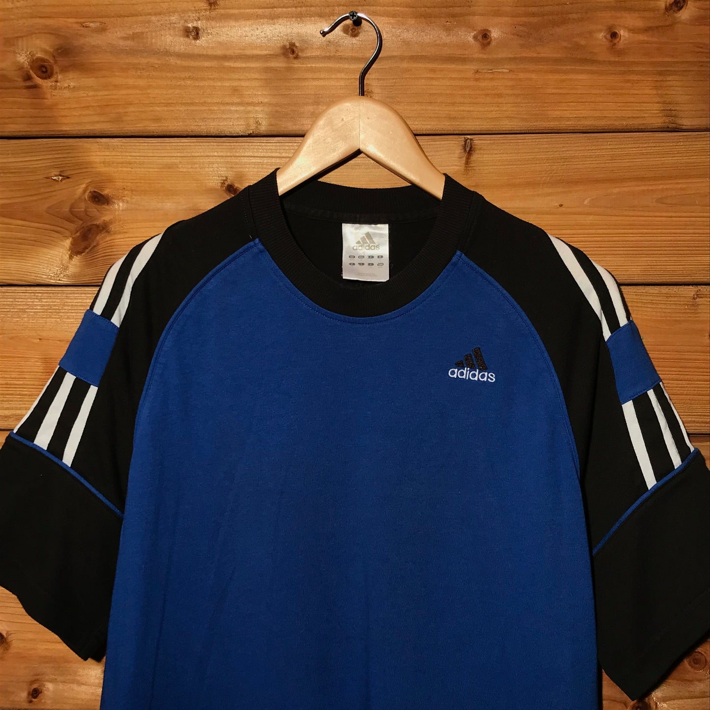 Adidas Striped Blocked t shirt