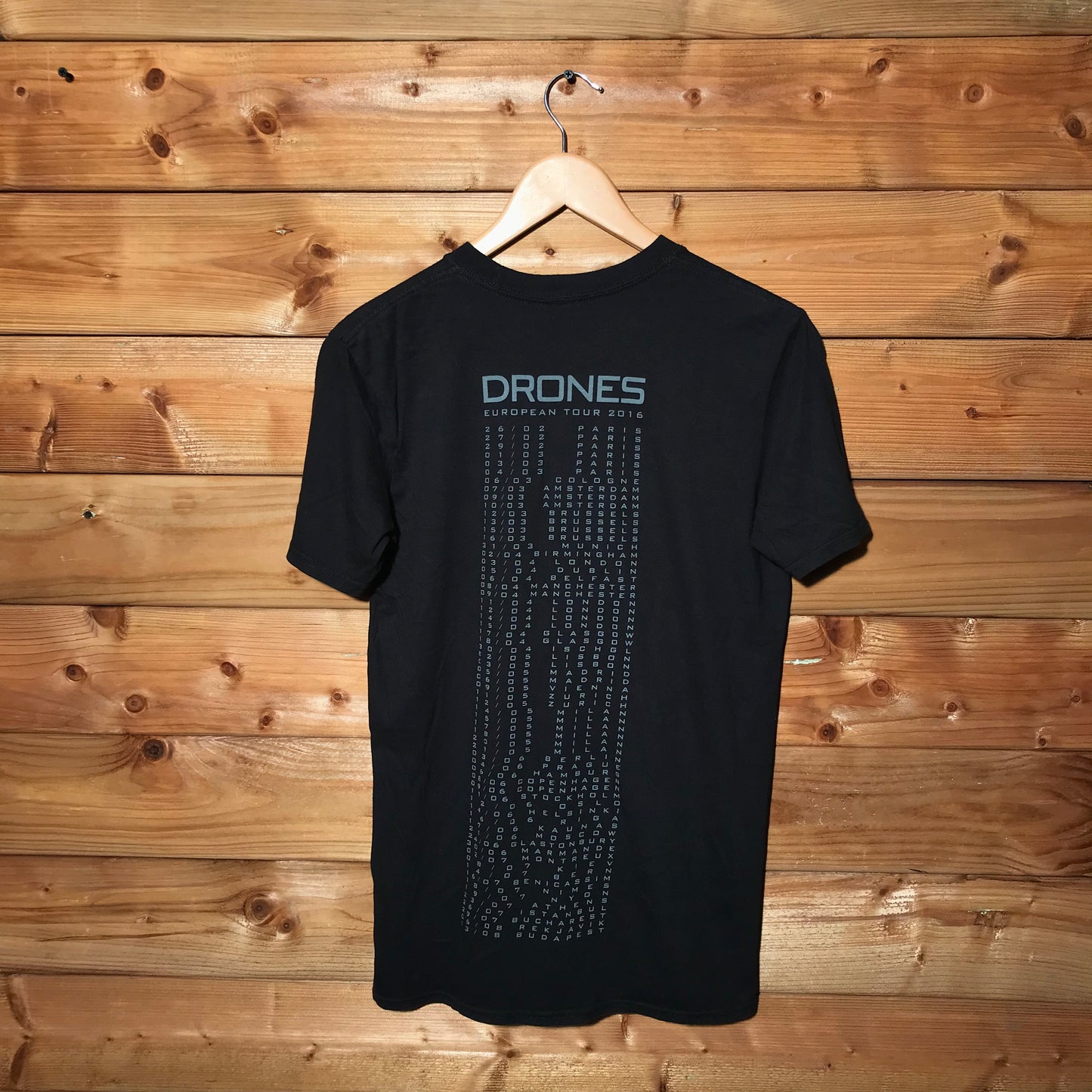 2016 Muse Drones tour t shirt